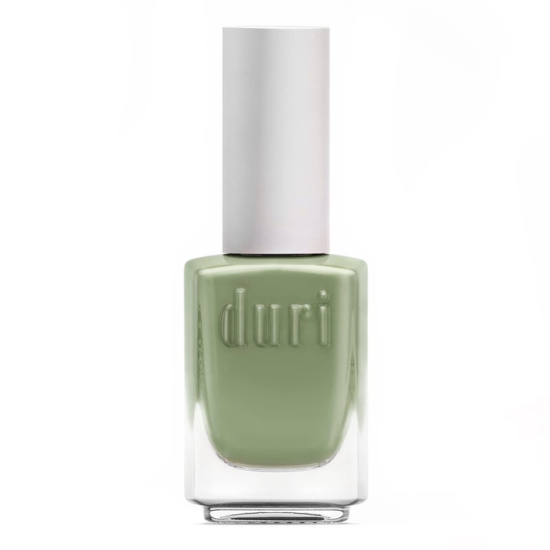 duri Nail Polish, 720 Barefoot, Creamy Pastel Green, Full Coverage, Glossy Finish, Fast Drying, 0.45 Fl Oz - Image 1